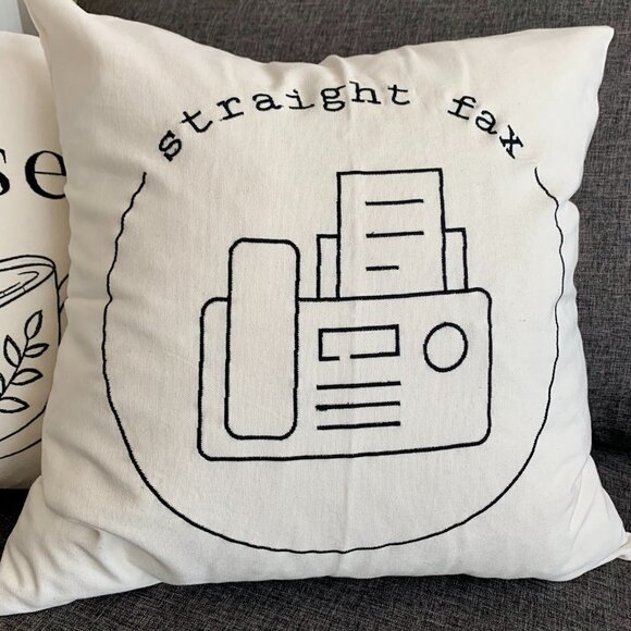 NEW Set of 2 Cotton Pillow Shams Printed - Picture 8 of 15